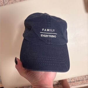Family Everything Navy Kids Baseball Cap